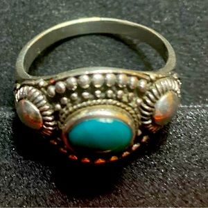 Malachite ring
